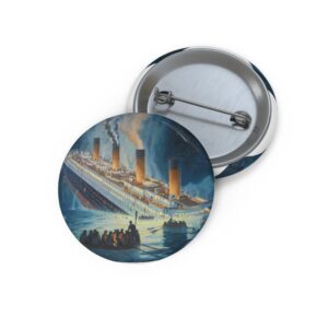 Illustrated Titanic Pin