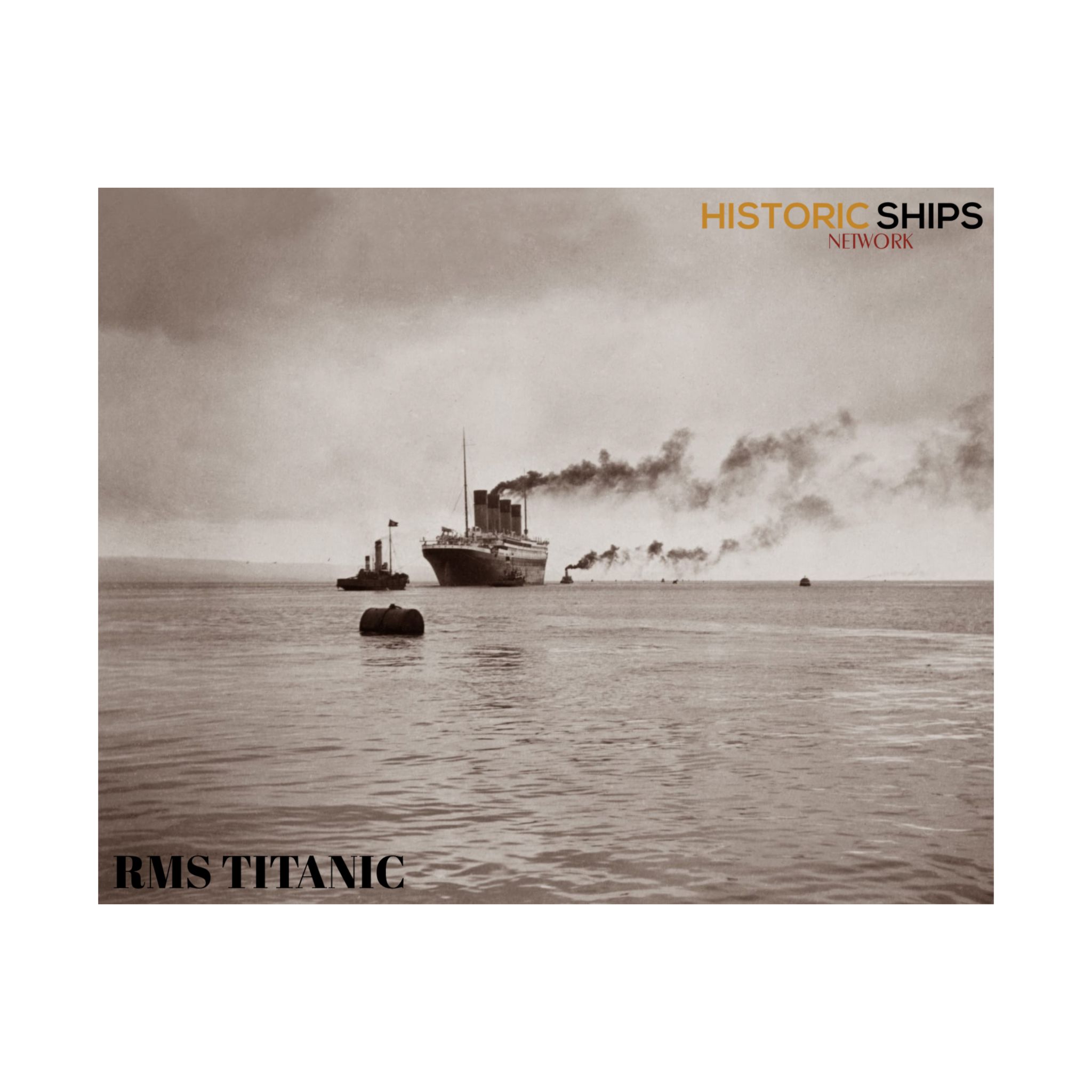RMS Titanic Vintage Matte Poster - Image 2