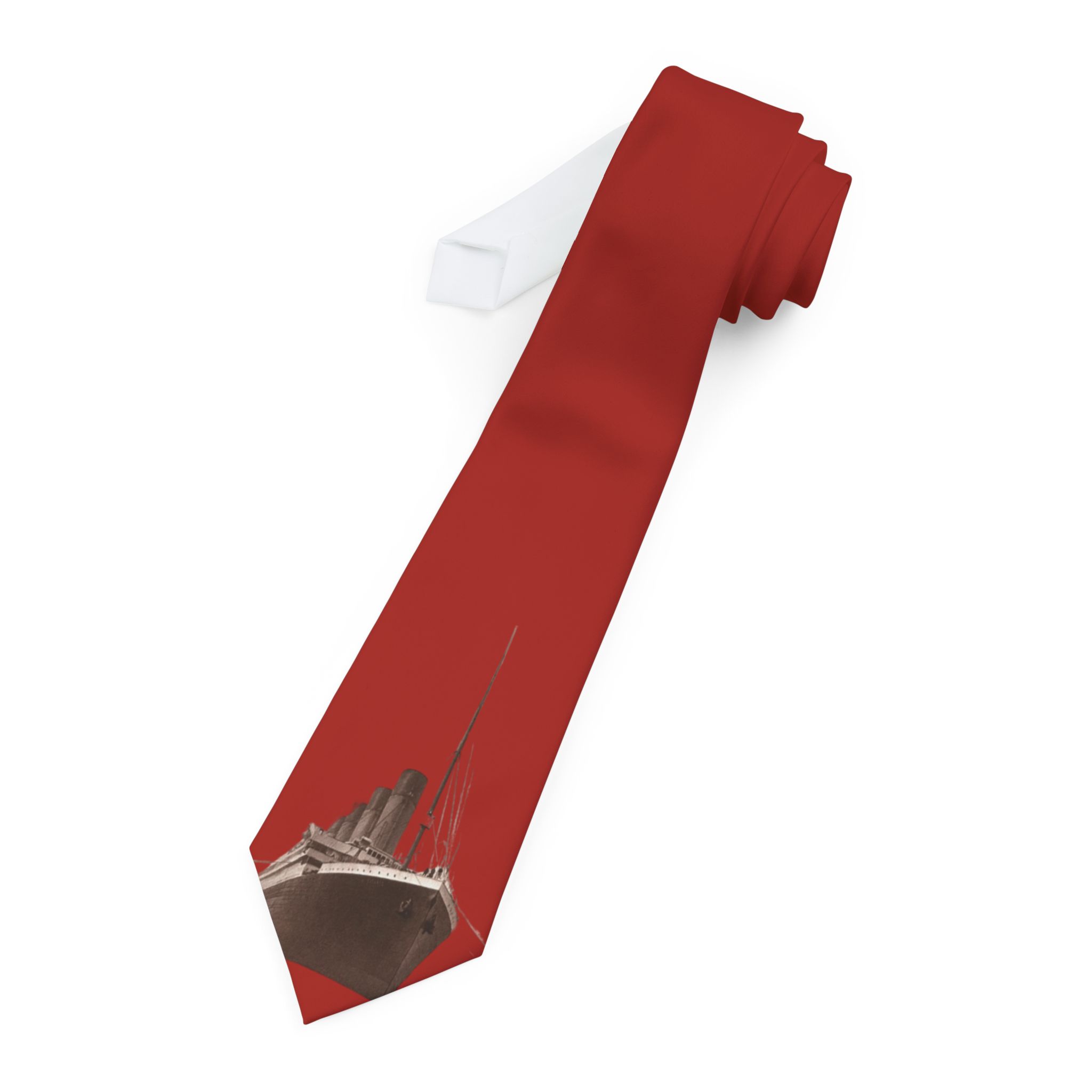 RMS Titanic Necktie (Red) - Image 2