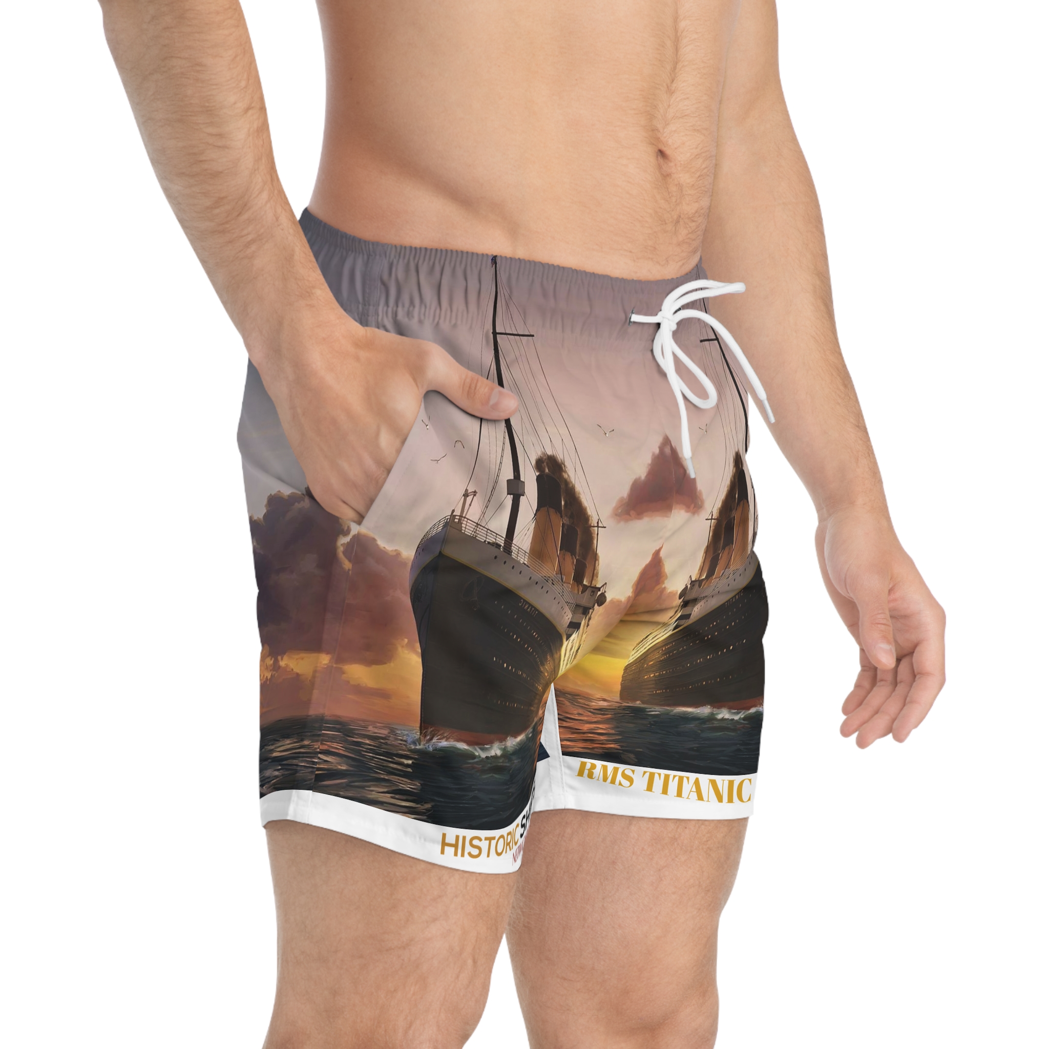 RMS Titanic Swim Trunks - Image 4