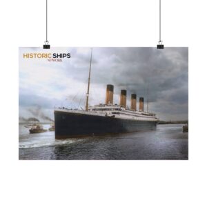 MRS Titanic Matte Poster