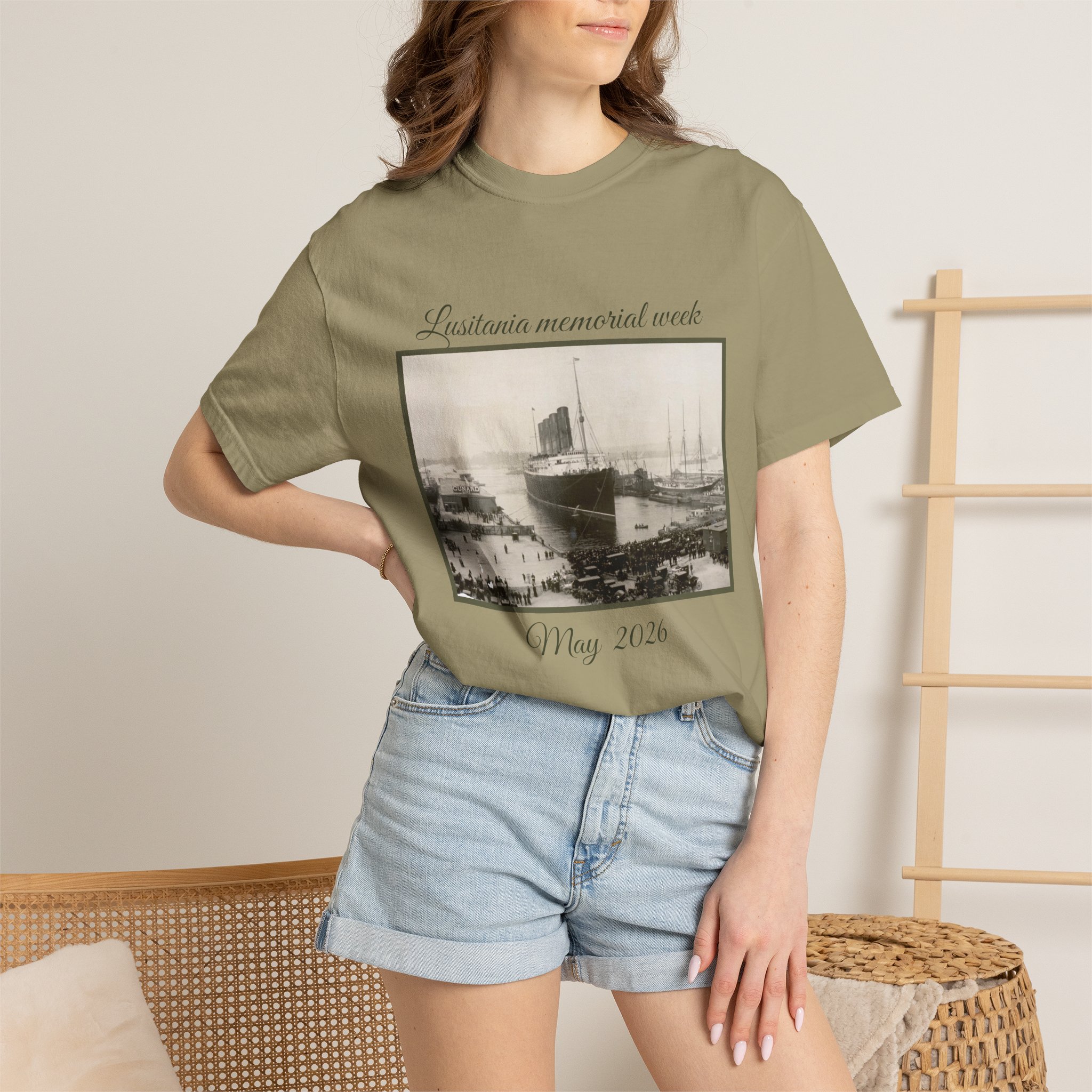 Lusitania Memorial week 2026 vintage T-Shirt - Image 4